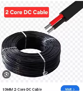 Power Your Systems with High-Quality 10 mm 2 Core DC Cable – Durability Meets Performance