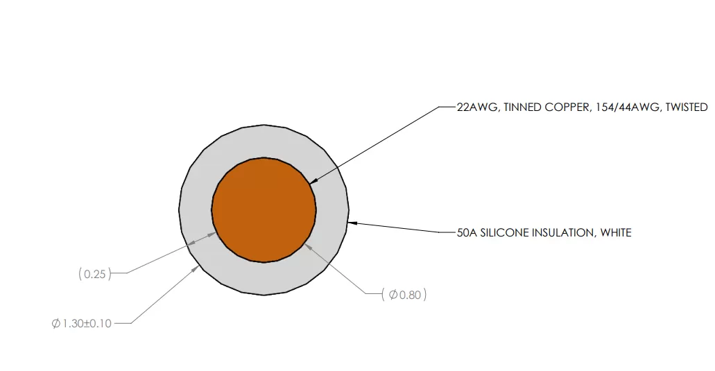 Silicone Insulated Shielded Multi-Conductor Cable for Laboratory Applications – High Flexibility, High Current, and Precision Engineering