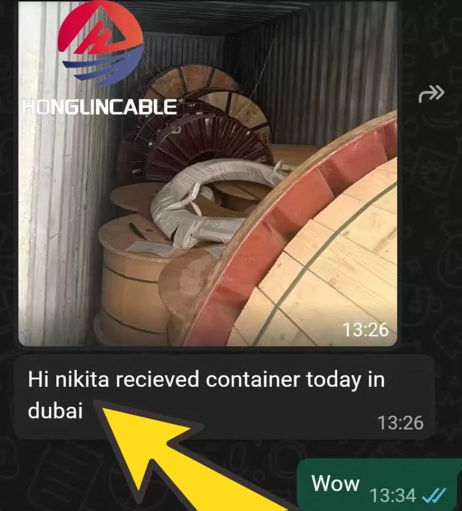 Customer Success Story: Dubai Client Thrilled with Honglincable Power Cables