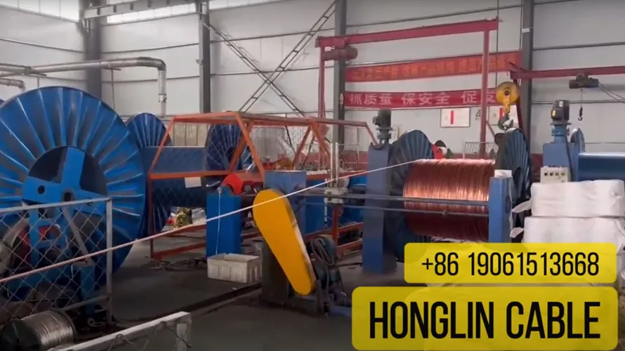 Honglin RVV Electric Wire Production