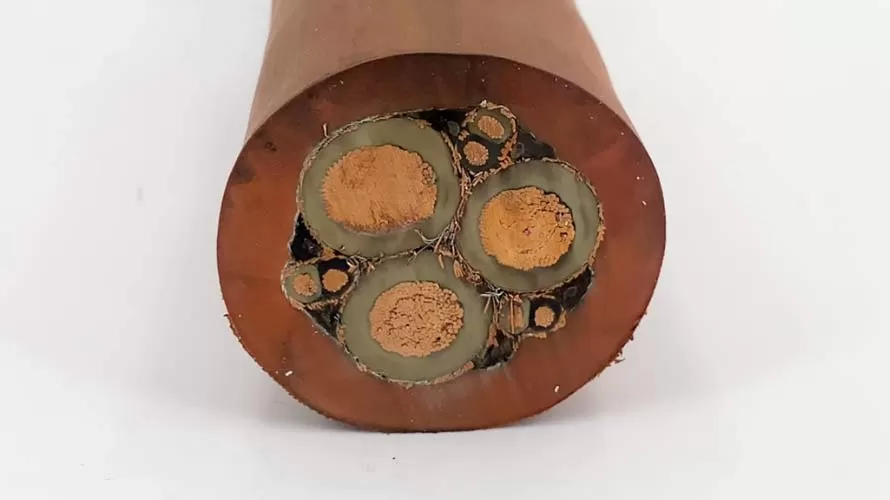 Shielded mining cable