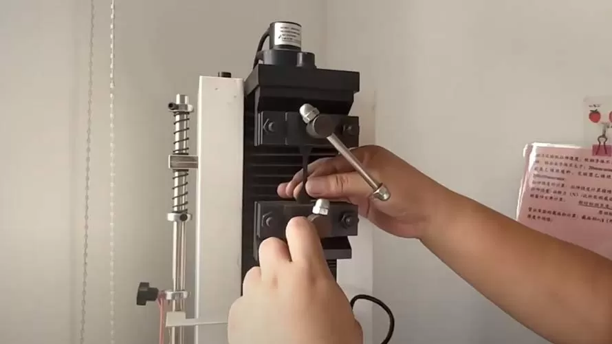 Detection of tension in the production process