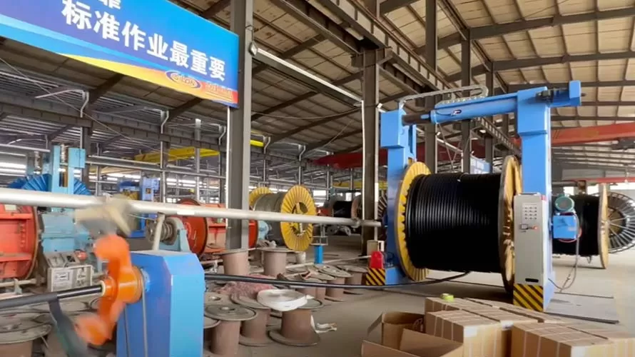 HongLin Cable Production Workshop
