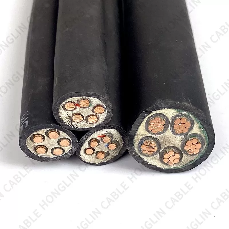 Electrical Power Cable Aluminum Conductor copper core Low Voltage XLPE Insulated Retardant for Fixed Installation