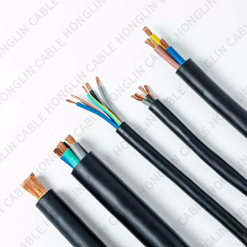 Flexible Power Electric Rubber Cable