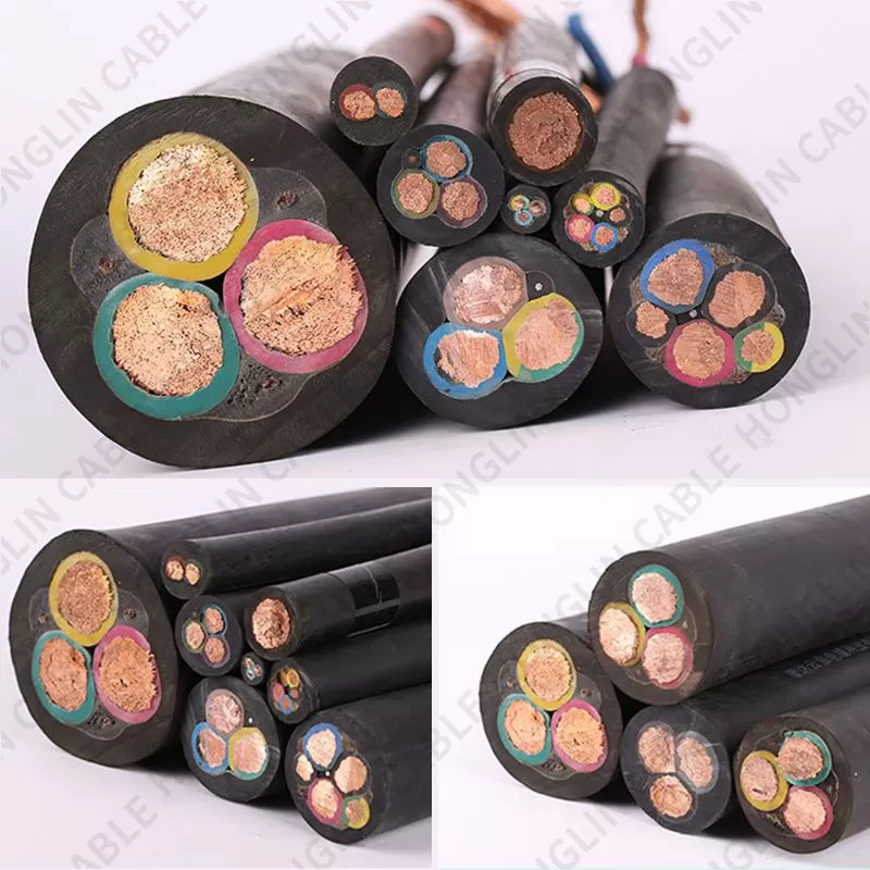 Flexible Power Electric Rubber Cable