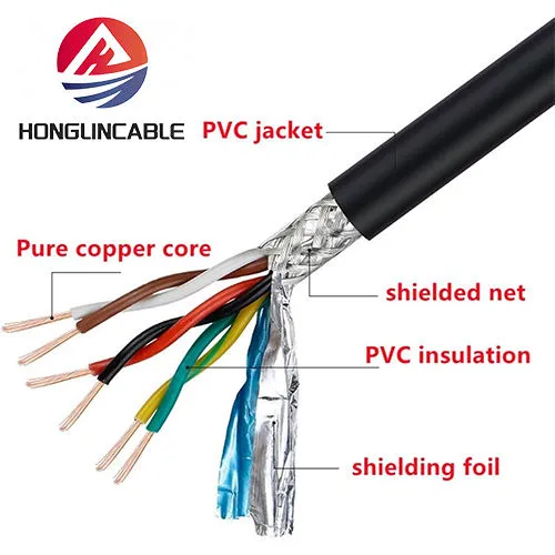 Shielded twisted pair armor cable
