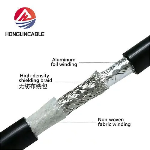 Export Double Sheath Shielded Drag Chain Cable